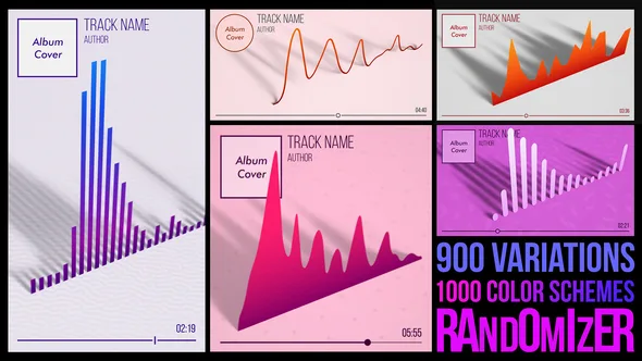 Clean Music Visualizer v3.0