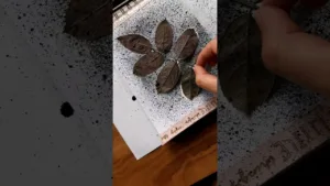 Easy Art With Toothbrush😱💥 #shorts