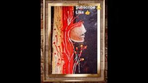 Easy Modern Art # Painting Tutorial Video