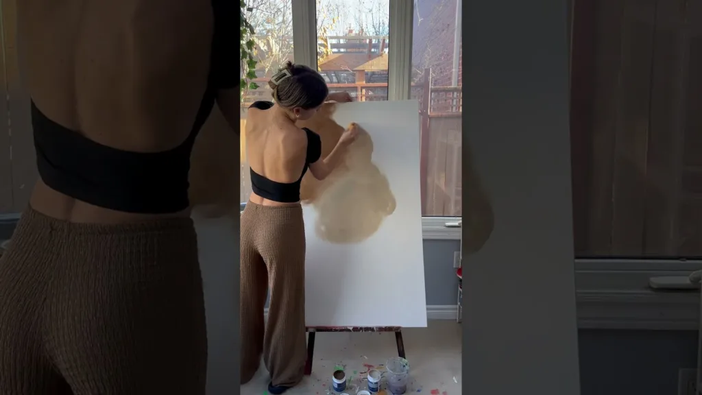 Priming part 1 #art #artist #painting #canvas #abstractart 23 Priming part 1 #art #artist #painting #canvas #abstractart