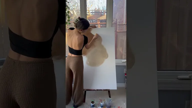 Priming part 1 #art #artist #painting #canvas #abstractart