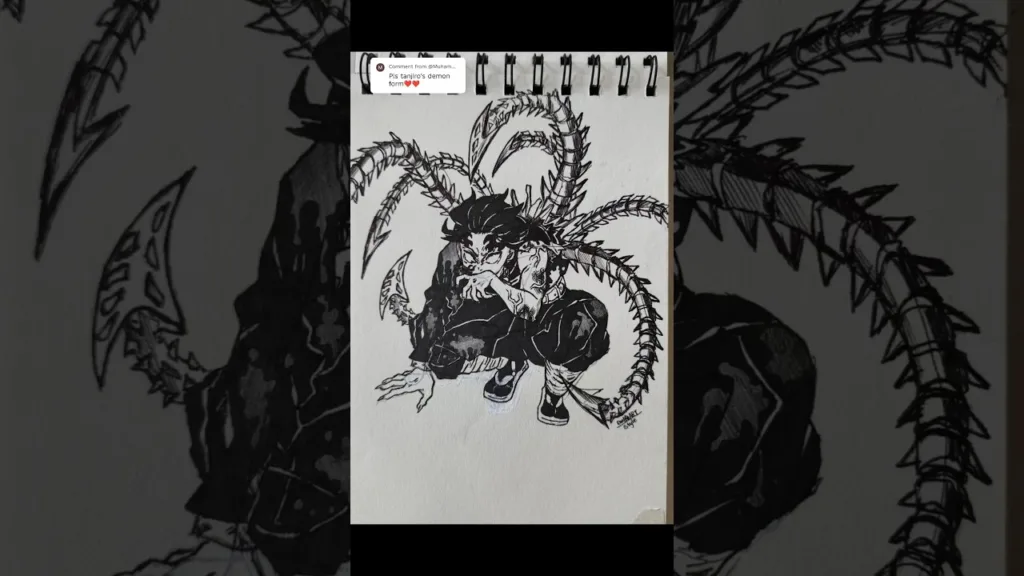 Tanjiro demon form, speed drawing #anime #drawing #demonslayer #tanjiro #art #animeart #fyp #shorts 60 Tanjiro demon form, speed drawing #anime #drawing #demonslayer #tanjiro #art #animeart #fyp #shorts