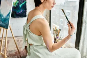 The Painter in White