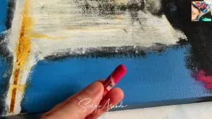 Transform Your Abstract Art: Texture, Contrast & Mixed Media Magic | Step-by-Step Painting Tutorial
