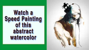 Watch an Abstract Watercolor Come to Life — Speed Painting Process
