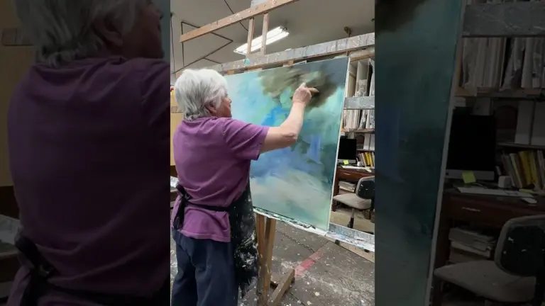 An abstract painting in progress. Art demo.Shorts #art #abstractrart#workinprogress#contemporary 1 An abstract painting in progress. Art demo.Shorts #art #abstractrart#workinprogress#contemporary