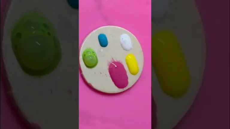 Colorful acrylic abstract painting tutorial #shorts #abstract #art #painting