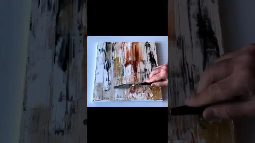 Easy Abstract Painting for Beginners: Palette Knife Technique #painting #art #acrylicpainting 1 Easy Abstract Painting for Beginners: Palette Knife Technique #painting #art #acrylicpainting