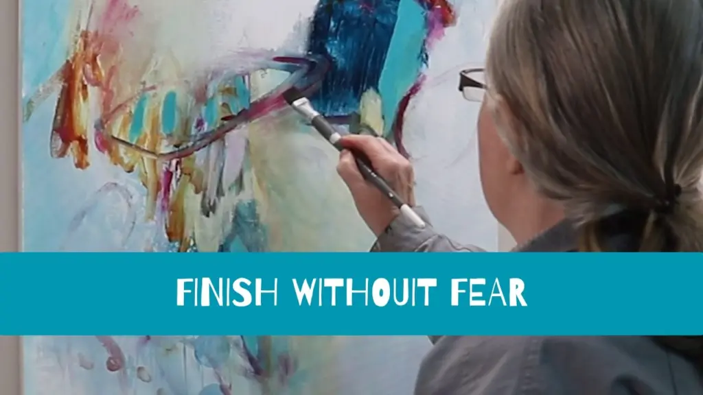 Finish an Abstract Painting without Fear