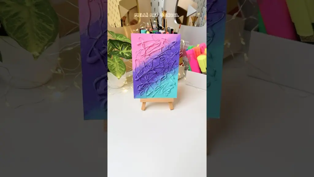 How to Draw Creative Abstract Masterpiece #shorts #abstractart