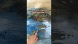 How to let the paint find its way #painting #intuitiveart #acrylicpainting #contemporaryart