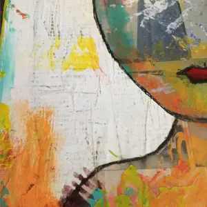 Making progress on my newest canvas. #painting #art #creating