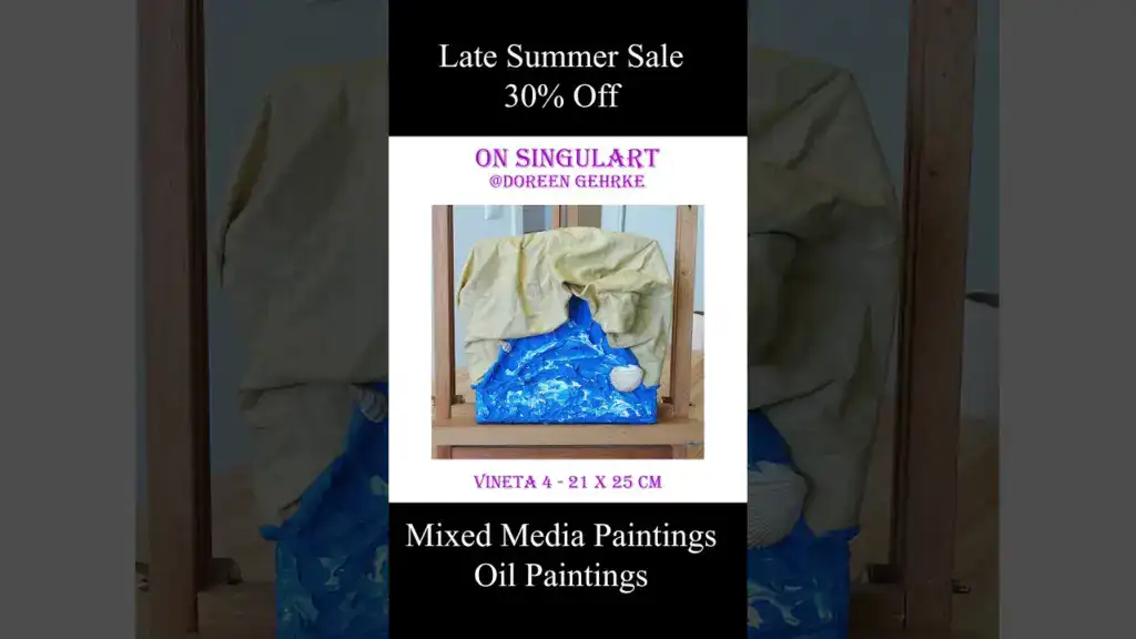 Mixed Media Painting / Oil Painting - Late Summer Sale #art #painting #contemporaryart 37 Mixed Media Painting / Oil Painting - Late Summer Sale #art #painting #contemporaryart