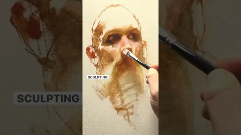 Portrait Painting Tips #arttutorial #oilpaintingtutorial #allaprimaoilpainting