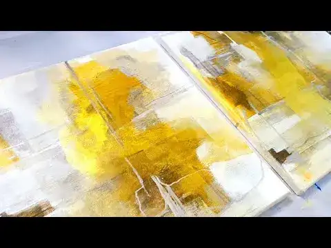 SIMPLE Way To Paint Abstract Art: Acrylic Painting TUTORIAL for Beginners / Diy Wall Art (429) 1 SIMPLE Way To Paint Abstract Art: Acrylic Painting TUTORIAL for Beginners / Diy Wall Art (429)
