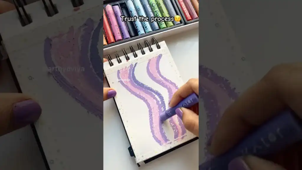 Trust the process😱😌💜 #shorts #trendingshorts #viral #oilpastel #northernlights #oilpastelscenery 8 Trust the process😱😌💜 #shorts #trendingshorts #viral #oilpastel #northernlights #oilpastelscenery