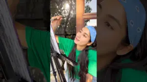 🎨❤️ #artist #artwork #artandcraft #artshorts #canvaspainting #trending #tujulietjattdi #artistic