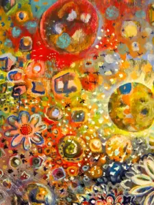 falling through space and other stories about exiting and life : liquid painting, scott richard, san francisco (2015)