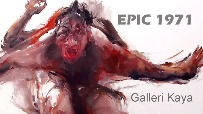 Contemporary Art Exhibition | Modern & Abstract Paintings | EPIC 1971 By Galleri Kaya | Gallery Tour