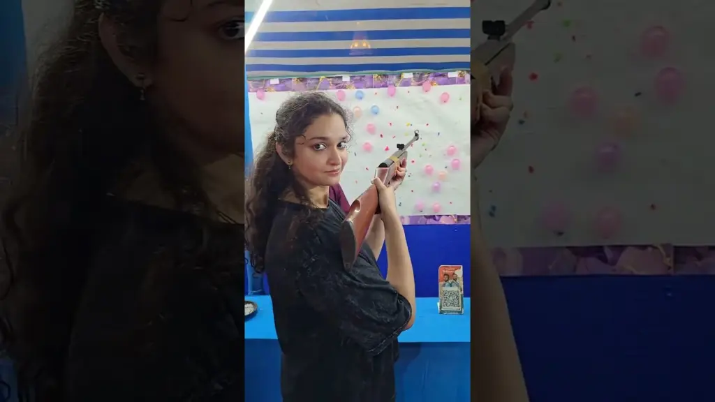 Exhibition gone wrong, I pushed my sister to do this 😁 #exhibition #funnyvideo #sistergoals #yt