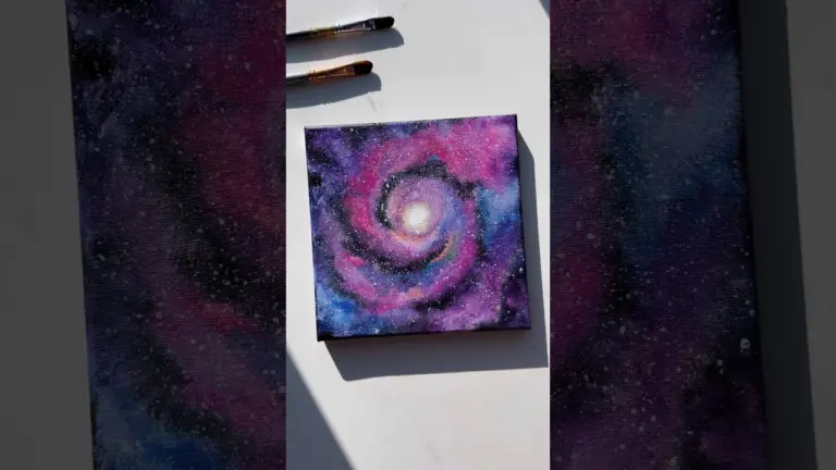 Galaxy Painting 🌌 #art #galaxypainting #acrylic 3 Galaxy Painting 🌌 #art #galaxypainting #acrylic
