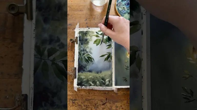 How To Create a Smooth Wash With Watercolor