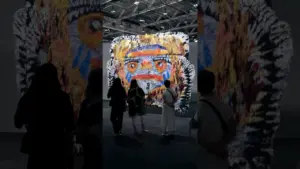 Larger-than-life artworks at Art Basel Unlimited 2025