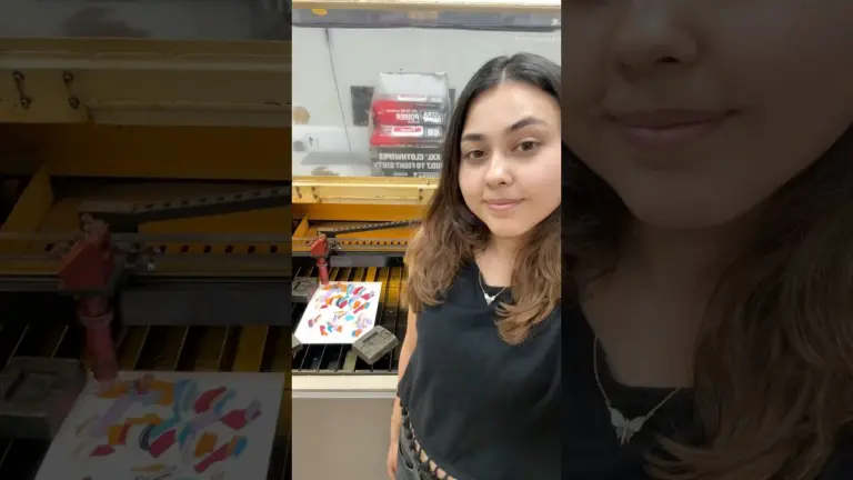 Paper experiments #art #artfyp #viralart #contemporaryart #fyp #laser