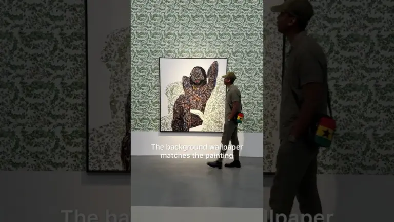 THE BIGGEST  Art exhibition of 2026 in LA by Artist Amoako Boafo  #art #blackart #Amoako #Boafo