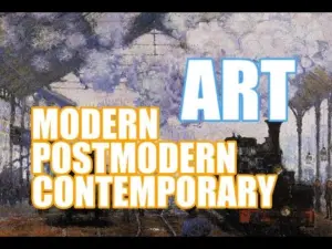 The Difference between Modern art, Postmodern art and Contemporary Art | LittleArtTalks