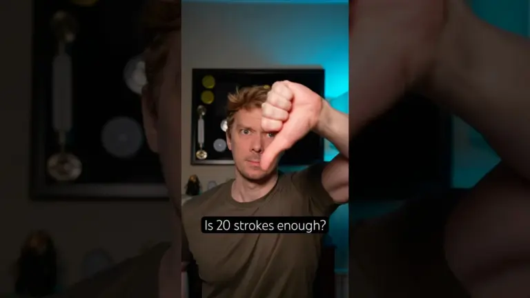 Trying to paint a portrait with only 20 strokes #artchallenge #art #painting