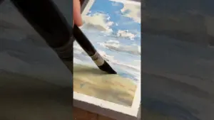 Watercolour tips for painting Clouds