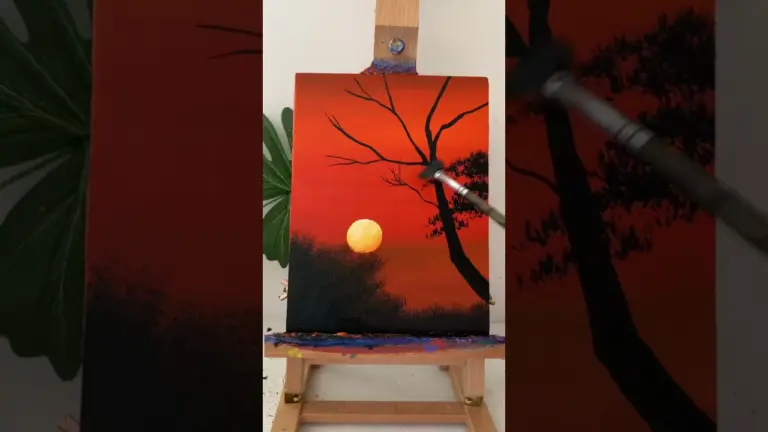 #art #painting #howtopaint #landscapepainting #acrylicpainting