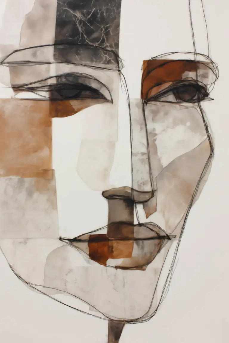 Festmények Absztrakt arc, Képek absztrakció, s48514 : Uwalls.hu 3 cdc874888c0b305bafcc774d49c66464