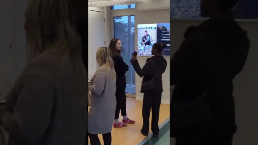 supporting friends at their photography exhibition opening. #art #exhibition #shorts