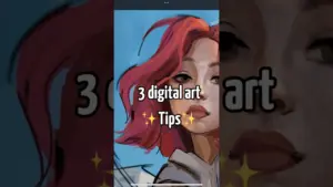3 digital art tips! ✨ #arttips #digitalarttips #tutorial #art #idiyaart