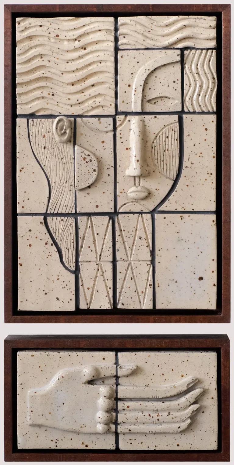 Wood and Ceramic 'Guardian' Assemblages by Expanded Eye Emphasize Earthy Materials 3 3936b02e201da3ed155492ca0385fe04