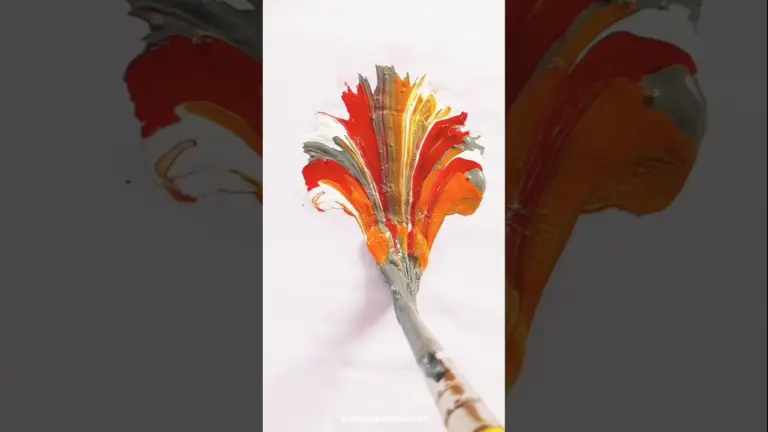 Beautiful colours😍#brushstrokeart #art #painting #onestrokeart #artshorts #relaxingart #satisfying 4 Beautiful colours😍#brushstrokeart #art #painting #onestrokeart #artshorts #relaxingart #satisfying