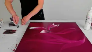 Dark Rainbow Sibling Paintings You Need to See! / Gracieus Abstract Art