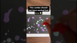 Easy abstract painting using dripping method #artshorts #art #painting #viralshorts #abstractart