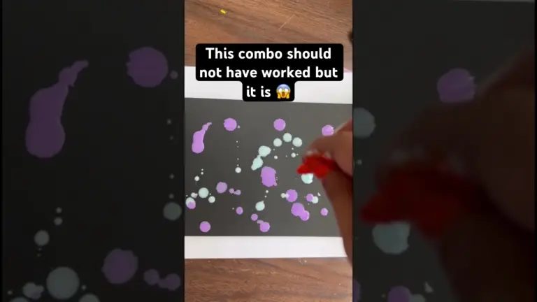 Easy abstract painting using dripping method #artshorts #art #painting #viralshorts #abstractart