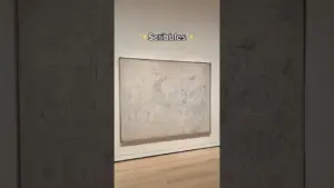 Finding things in a MODERN ART gallery that we think we could make