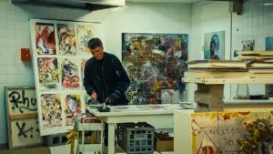 Inside the Epic Studio of an Abstract Artist