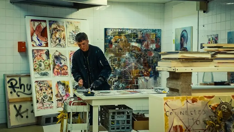 Inside the Epic Studio of an Abstract Artist