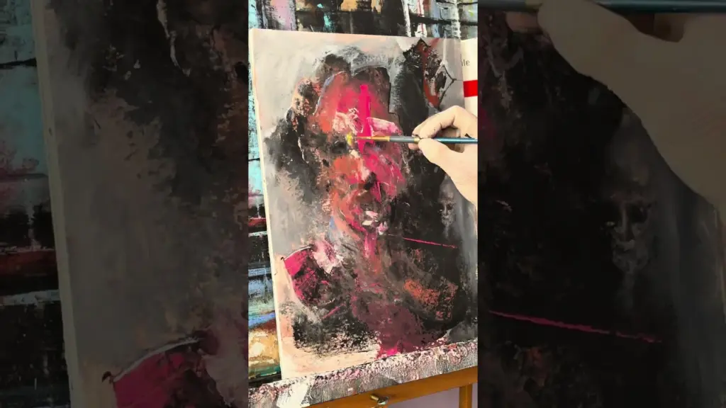 It never goes as planned #art #painting #artist #contemporaryart