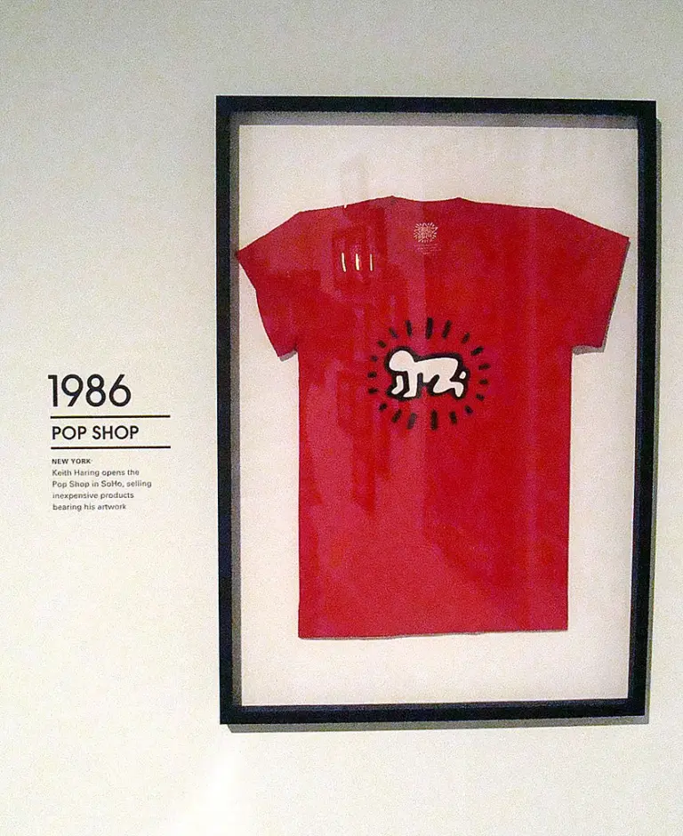 Keith Haring T-Shirt From the Pop Shop