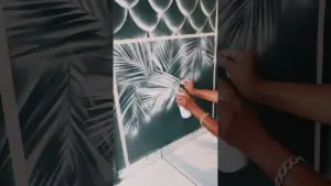 New Spray Painting Texture Design By Acrylic Spray Paint #art #wall #texture #3d #spray #shorts