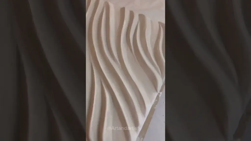 Plaster art on canvas|texture art|shorts#artandcraft #textureart #plaster #art #diy #shortsviral