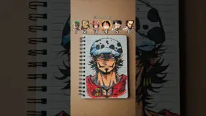Roll The Dice 🎲 , Draw New One Piece Character ✨️ #shorts #art #anime