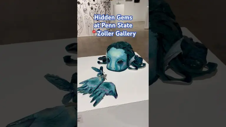 Take a walk with us through Zoller Gallery at Penn State @ArtsandArch #pennstate #hiddengems #art